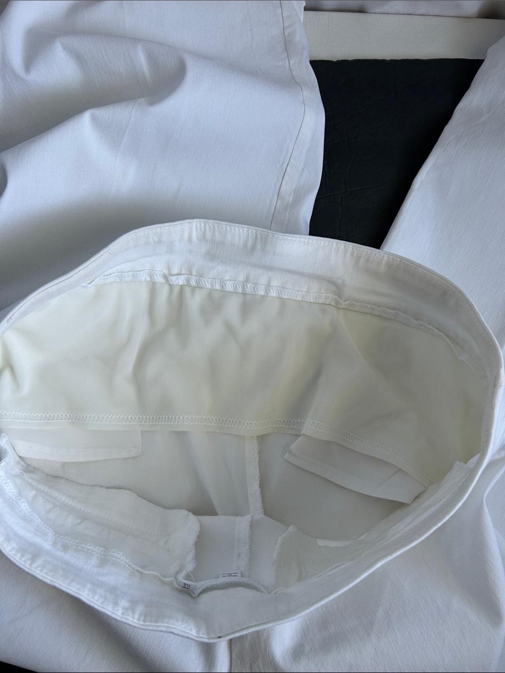 Chico's White Ankle Crop Wide-Leg Pants - Picture 6 of 11